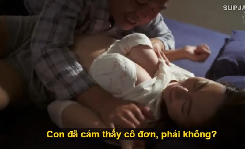 Thấy con trai mãi mê công việc để người tình của con trai cô đơn, bố ông xã làm liều đè chịch con dâu